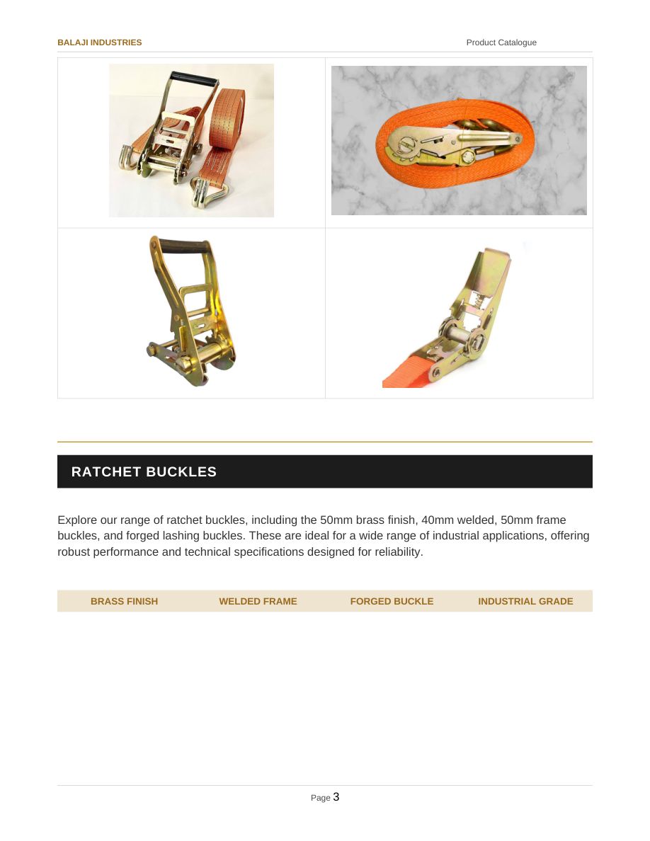 Balaji Industries catalogue — page 3
